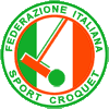 Federazione Italiana Sport Croquet. Logo.
