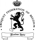 Croquet Federation of Belgium. Logo